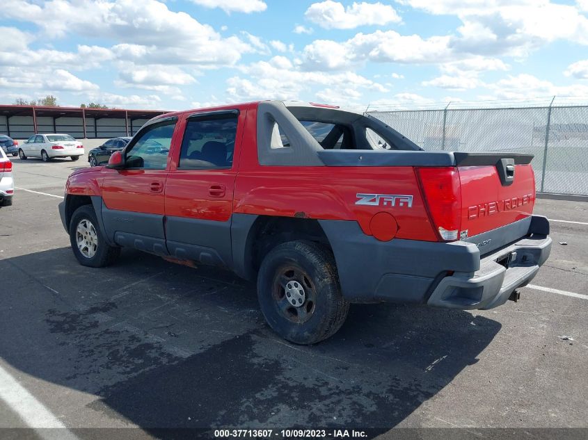 2004 Chevrolet Avalanche Z66 VIN: 3GNEC12T54G138829 Lot: 37713607