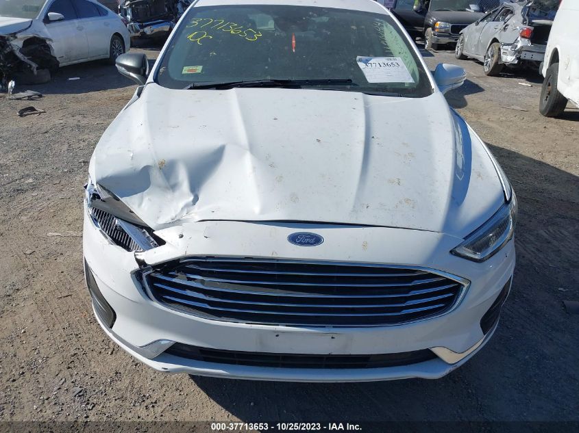 2019 Ford Fusion Sel VIN: 3FA6P0CD8KR139743 Lot: 37713653