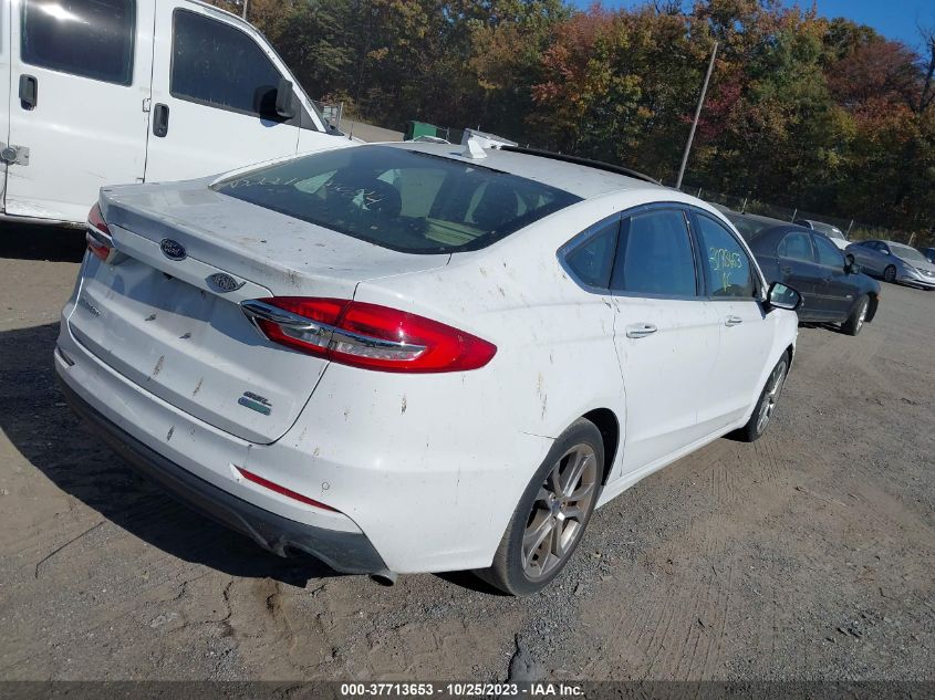 2019 Ford Fusion Sel VIN: 3FA6P0CD8KR139743 Lot: 37713653