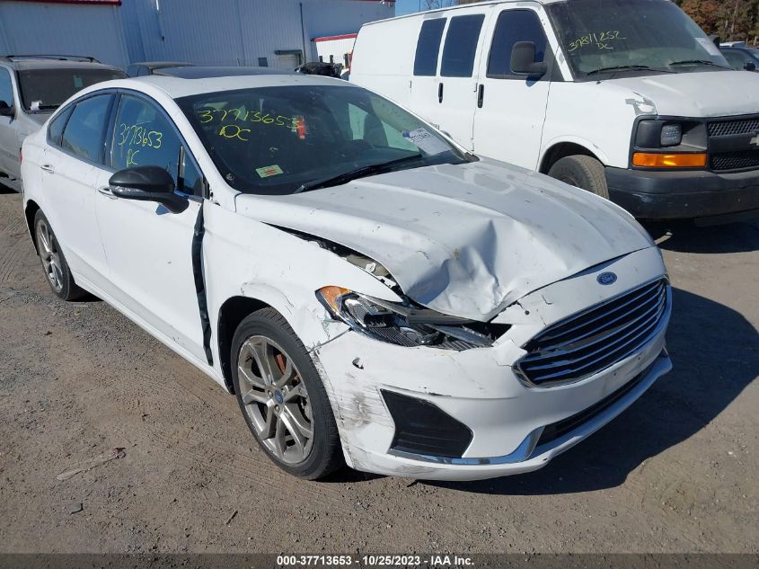 2019 Ford Fusion Sel VIN: 3FA6P0CD8KR139743 Lot: 37713653