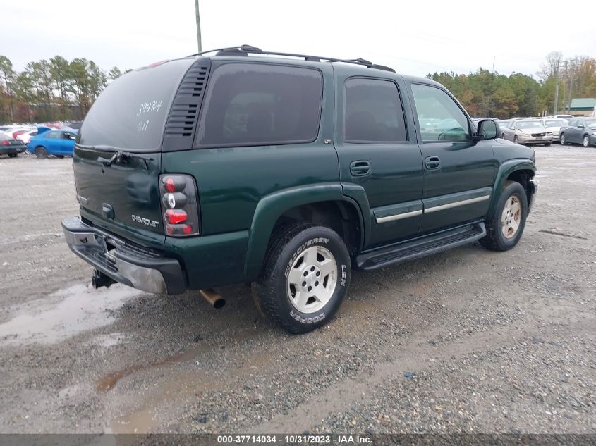 2004 Chevrolet Tahoe Lt VIN: 1GNEK13T64J301973 Lot: 37714034