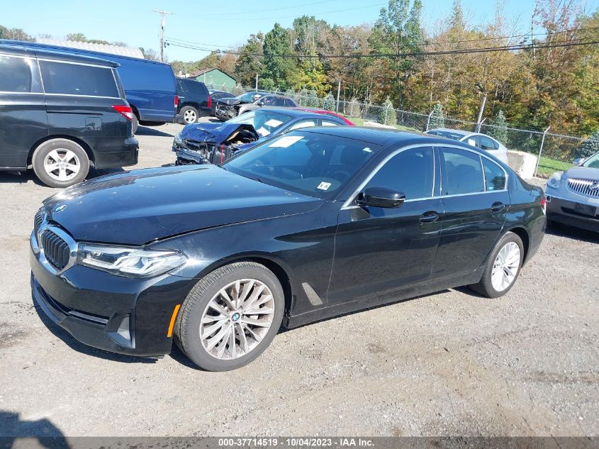 2021 BMW 5 Series 530I xDrive VIN: WBA13BJ00MWX12434 Lot: 37714519