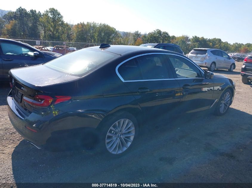 2021 BMW 5 Series 530I xDrive VIN: WBA13BJ00MWX12434 Lot: 37714519