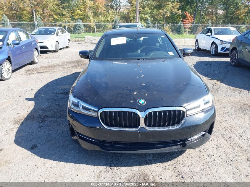 2021 BMW 5 Series 530I xDrive VIN: WBA13BJ00MWX12434 Lot: 37714519