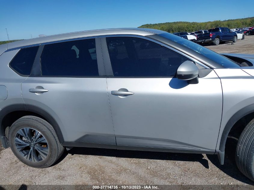 2022 Nissan Rogue Sv VIN: JN8BT3BA4NW043708 Lot: 37714735