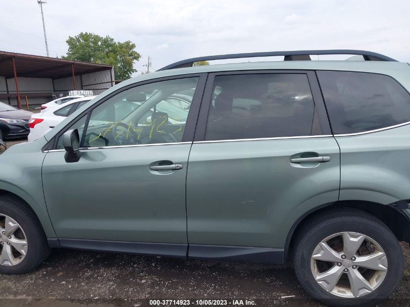 2016 Subaru Forester 2.5I Limited VIN: JF2SJARC7GH407724 Lot: 37714923