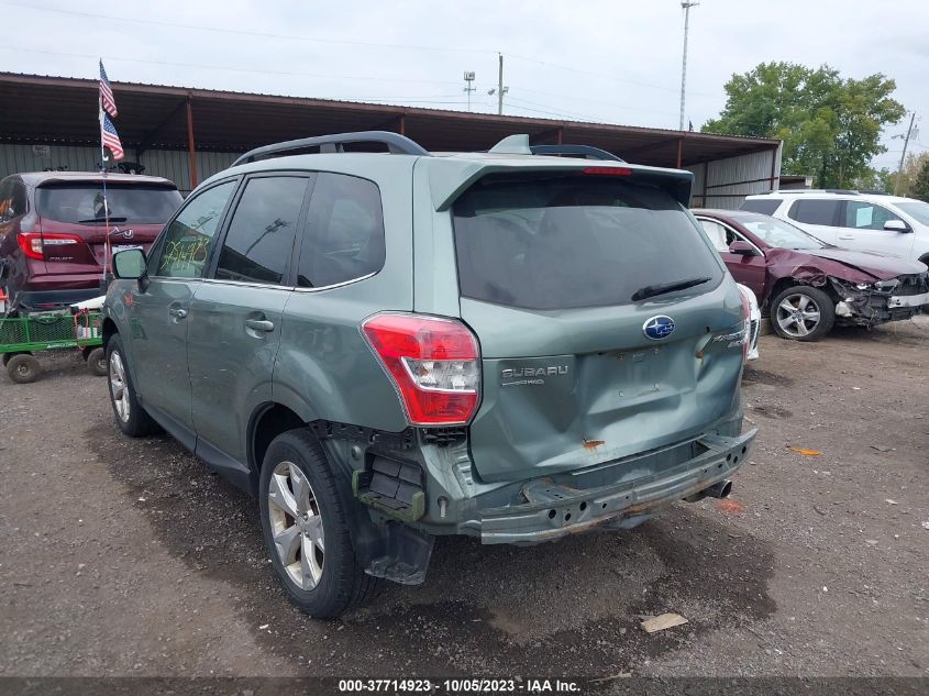 2016 Subaru Forester 2.5I Limited VIN: JF2SJARC7GH407724 Lot: 37714923