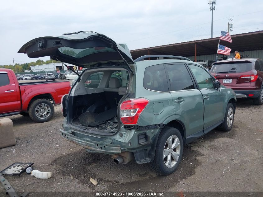 2016 Subaru Forester 2.5I Limited VIN: JF2SJARC7GH407724 Lot: 37714923