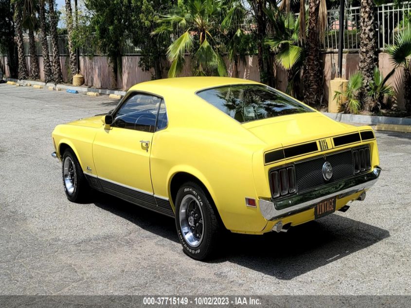 1970 Ford Mustang VIN: 0T05M137222 Lot: 37715149