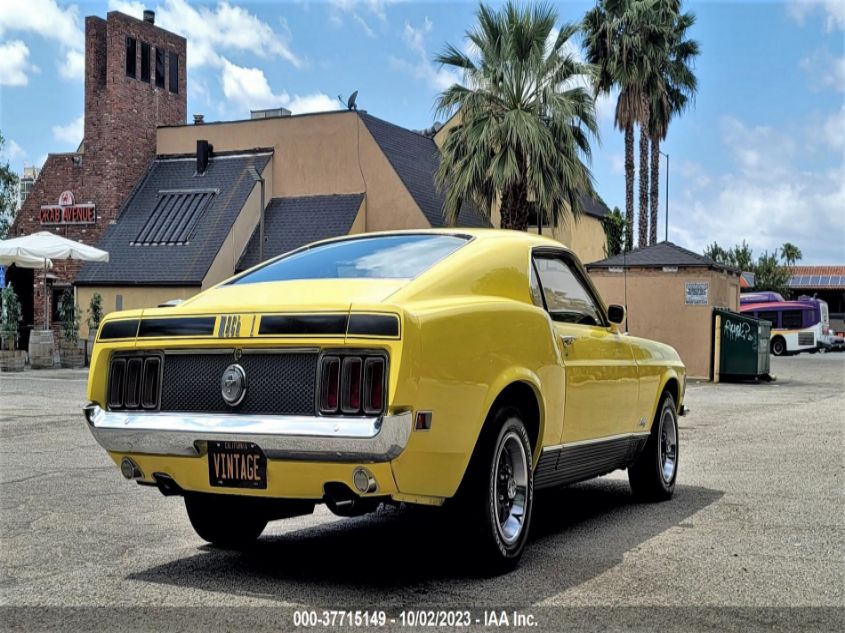 1970 Ford Mustang VIN: 0T05M137222 Lot: 37715149