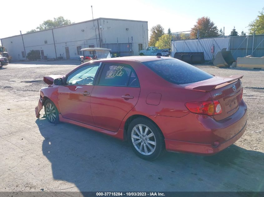 2010 Toyota Corolla S VIN: 2T1BU4EE4AC453201 Lot: 37715284