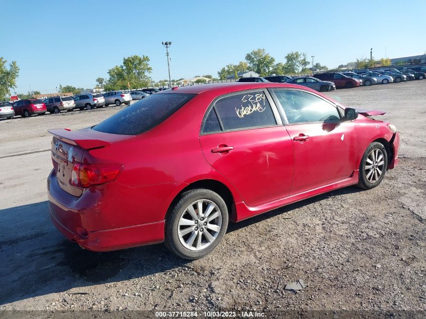 2010 Toyota Corolla S VIN: 2T1BU4EE4AC453201 Lot: 37715284