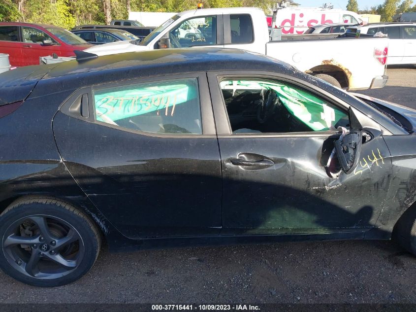 2019 Hyundai Veloster 2.0 VIN: KMHTG6AF0KU016611 Lot: 37715441