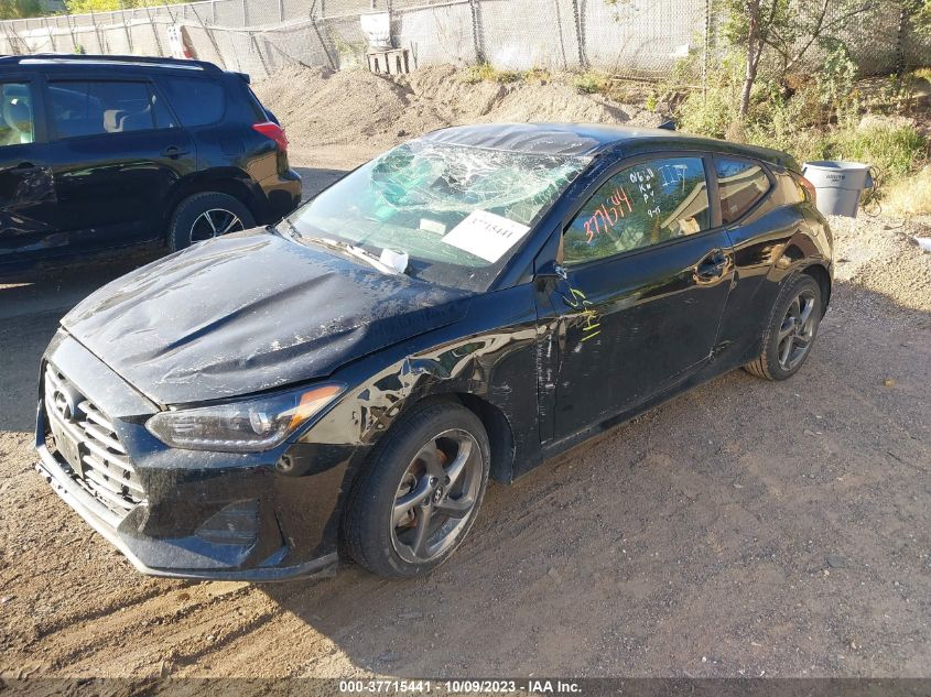 2019 Hyundai Veloster 2.0 VIN: KMHTG6AF0KU016611 Lot: 37715441