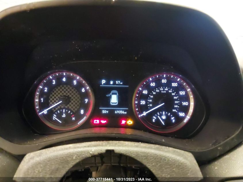 2019 Hyundai Veloster 2.0 VIN: KMHTG6AF0KU016611 Lot: 37715441