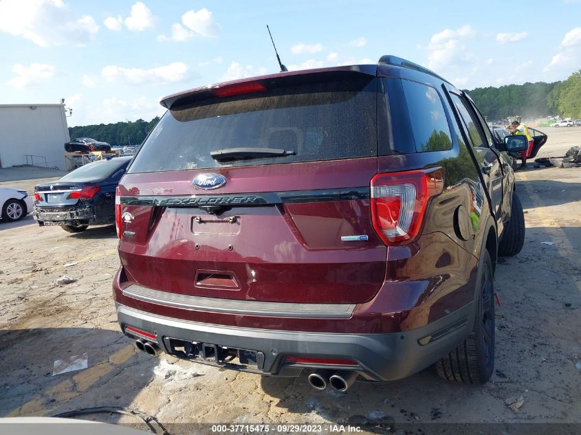 2019 Ford Explorer Sport VIN: 1FM5K8GT4KGB50696 Lot: 37715475