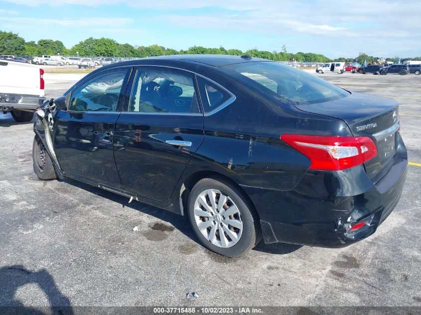 2017 Nissan Sentra Sv VIN: 3N1AB7AP6HY356055 Lot: 37715488