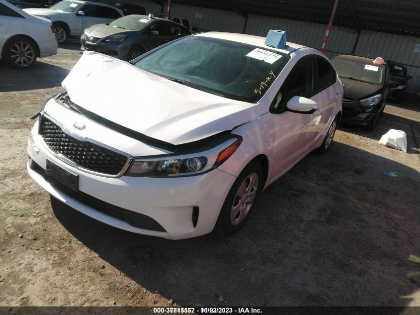 2017 Kia Forte Lx VIN: 3KPFL4A75HE025080 Lot: 37715557