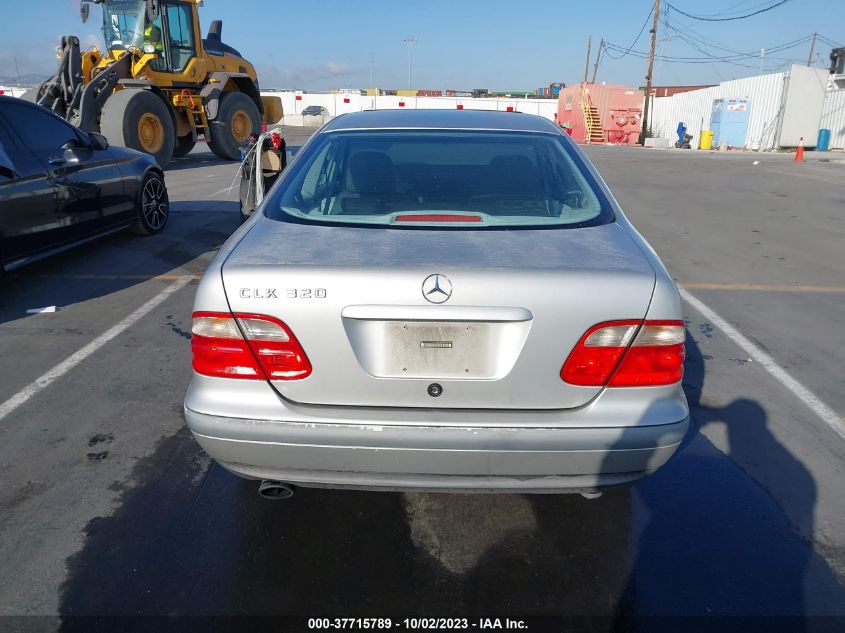 1998 Mercedes-Benz Clk-Class VIN: WDBLJ65G2WF041706 Lot: 37715789