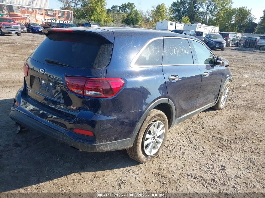 2020 Kia Sorento 2.4L Lx VIN: 5XYPGDA31LG655048 Lot: 37717126