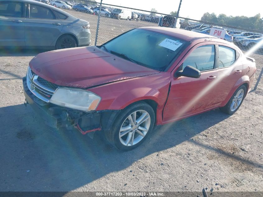 2013 Dodge Avenger Se VIN: 1C3CDZAG1DN541427 Lot: 37717203