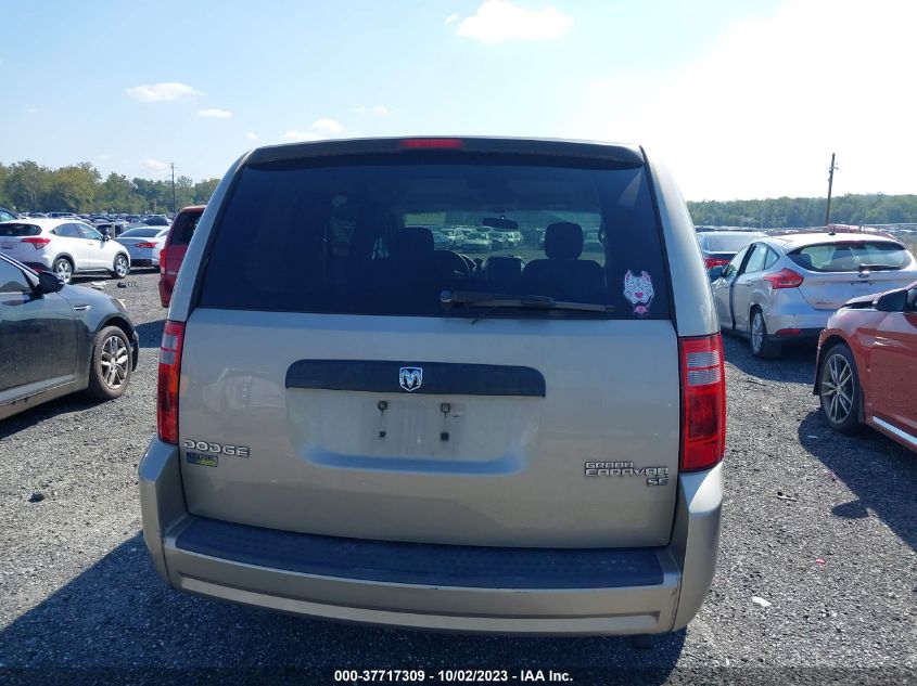 2D8HN44E99R651472 2009 Dodge Grand Caravan Se