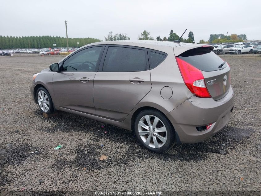 2014 Hyundai Accent Se VIN: KMHCU5AE7EU145816 Lot: 37717801