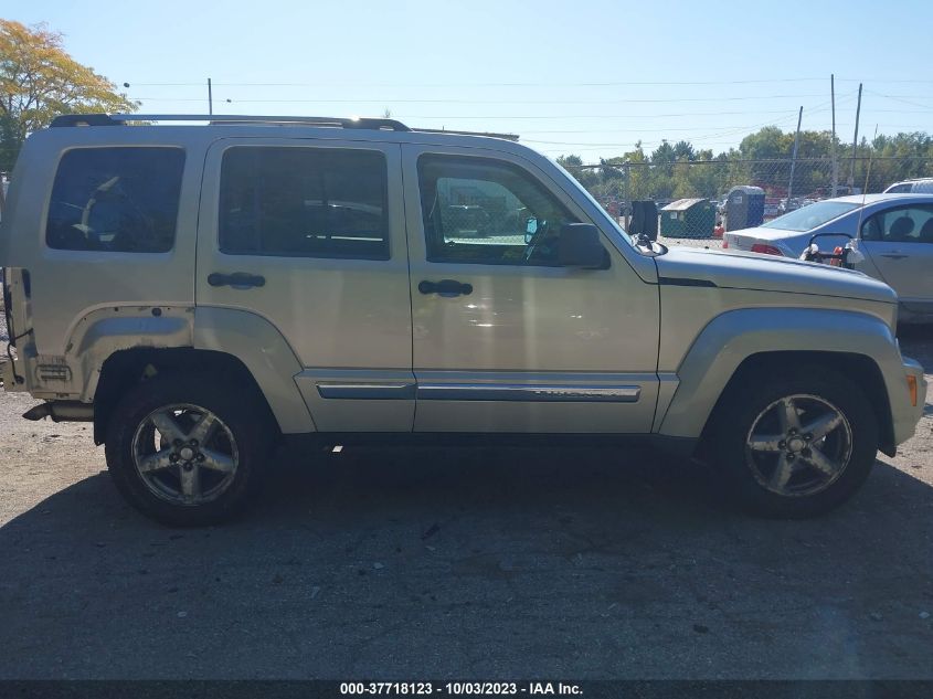 2009 Jeep Liberty Limited VIN: 1J8GN58K39W533465 Lot: 37718123