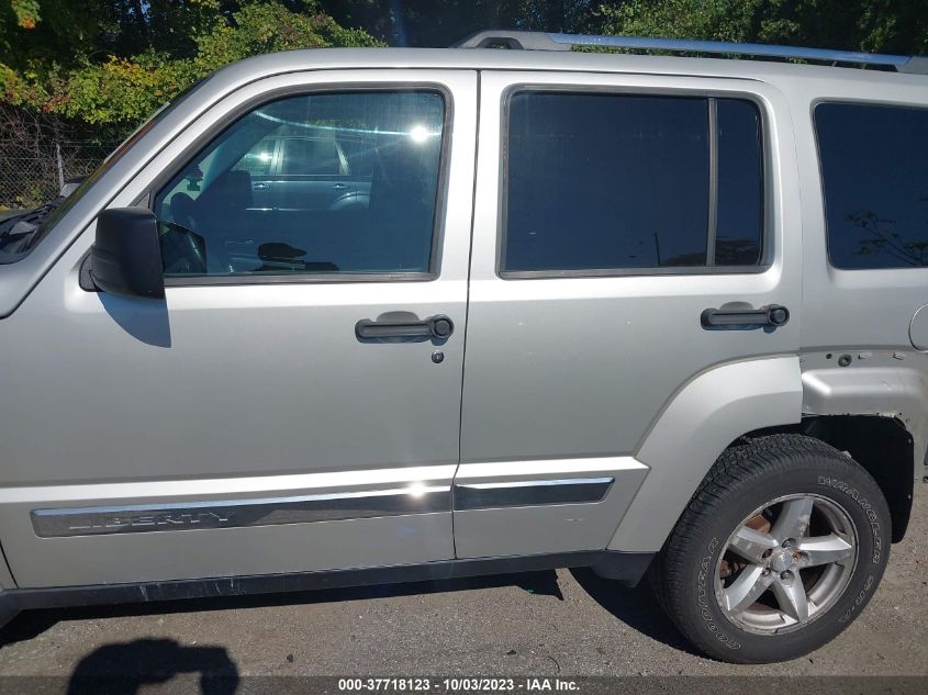 2009 Jeep Liberty Limited VIN: 1J8GN58K39W533465 Lot: 37718123