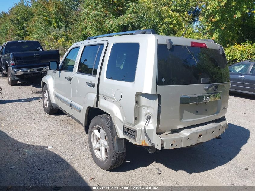 2009 Jeep Liberty Limited VIN: 1J8GN58K39W533465 Lot: 37718123