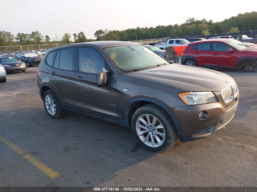 2013 BMW X3 xDrive28I VIN: 5UXWX9C57D0A29536 Lot: 37718136