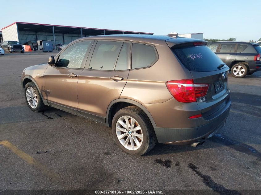 2013 BMW X3 xDrive28I VIN: 5UXWX9C57D0A29536 Lot: 37718136