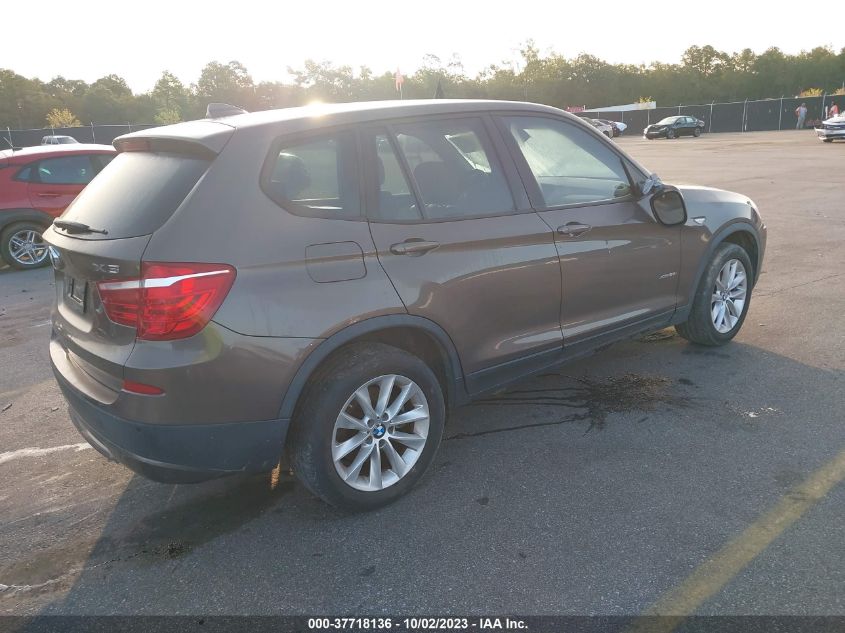 2013 BMW X3 xDrive28I VIN: 5UXWX9C57D0A29536 Lot: 37718136