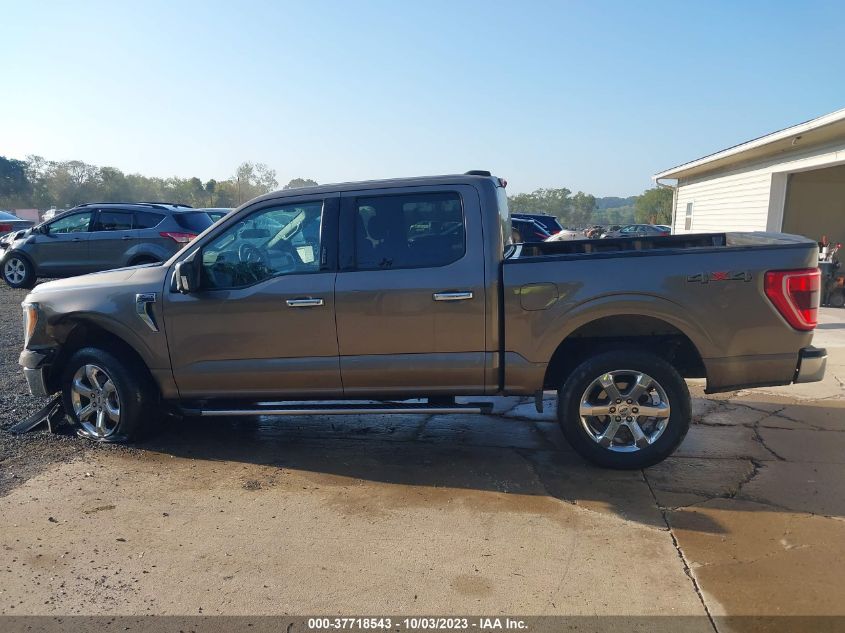 2021 Ford F-150 Xlt VIN: 1FTFW1E54MFC78115 Lot: 37718543