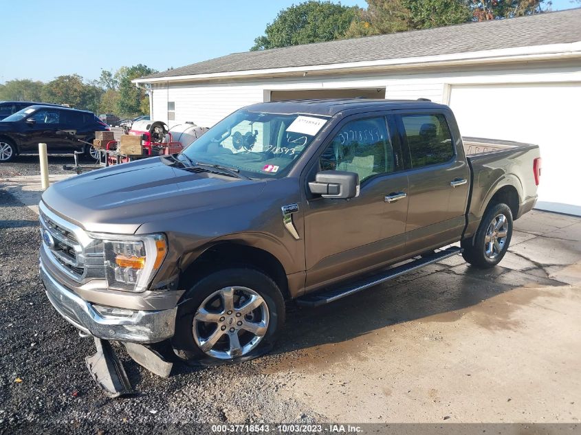 2021 Ford F-150 Xlt VIN: 1FTFW1E54MFC78115 Lot: 37718543