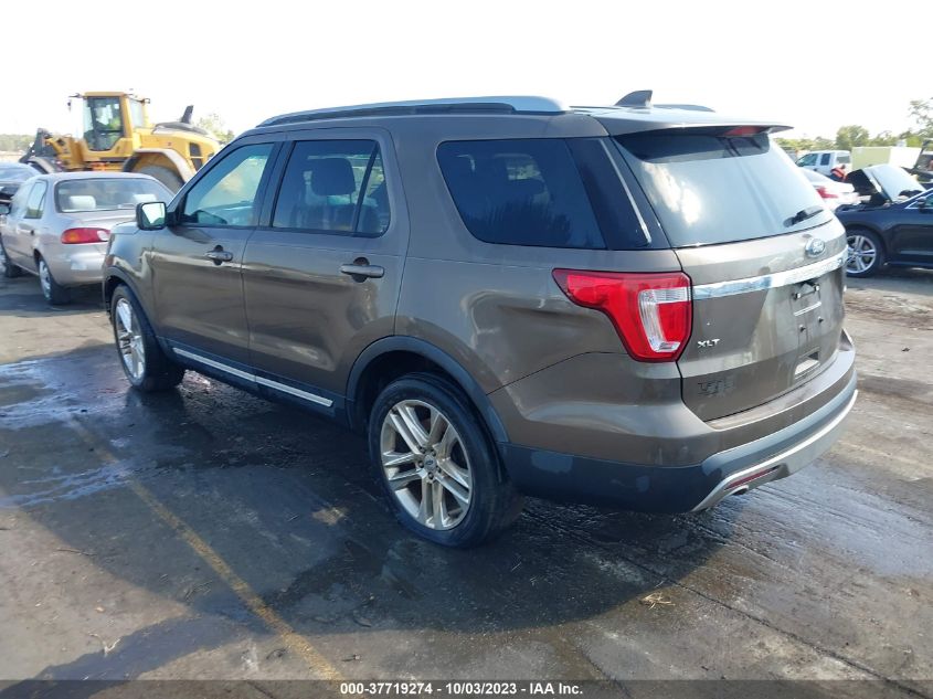 1FM5K7D86GGA84895 2016 Ford Explorer Xlt