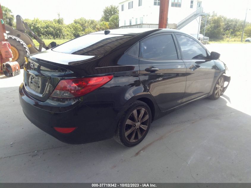 2012 Hyundai Accent Gls VIN: KMHCU4AE2CU225094 Lot: 37719342