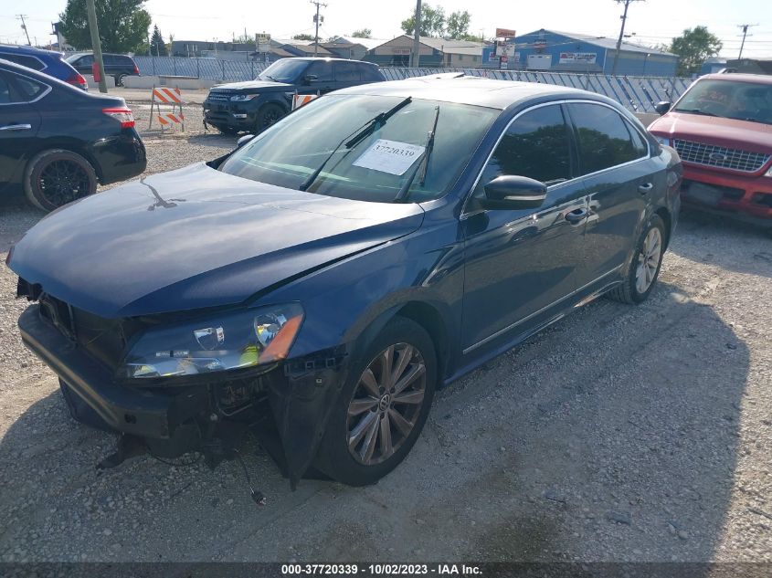 2013 Volkswagen Passat 2.5L Sel Premium VIN: 1VWCH7A30DC081185 Lot: 37720339