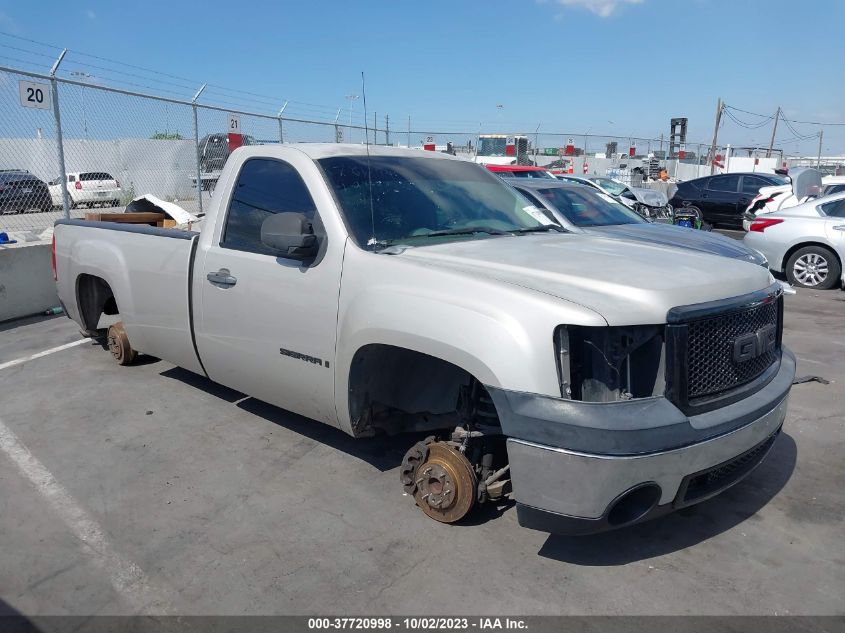 2008 GMC Sierra 1500 Work Truck VIN: 1GTEC14X78Z175217 Lot: 37720998