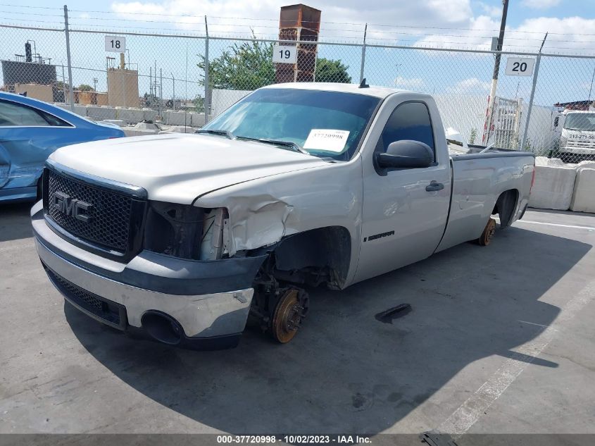 2008 GMC Sierra 1500 Work Truck VIN: 1GTEC14X78Z175217 Lot: 37720998