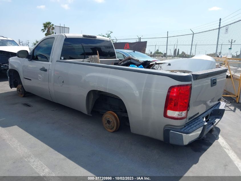 2008 GMC Sierra 1500 Work Truck VIN: 1GTEC14X78Z175217 Lot: 37720998