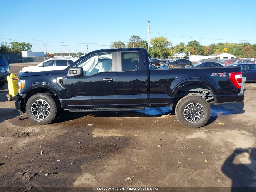 2022 Ford F-150 Xl VIN: 1FTEX1EP2NKD75560 Lot: 37721387