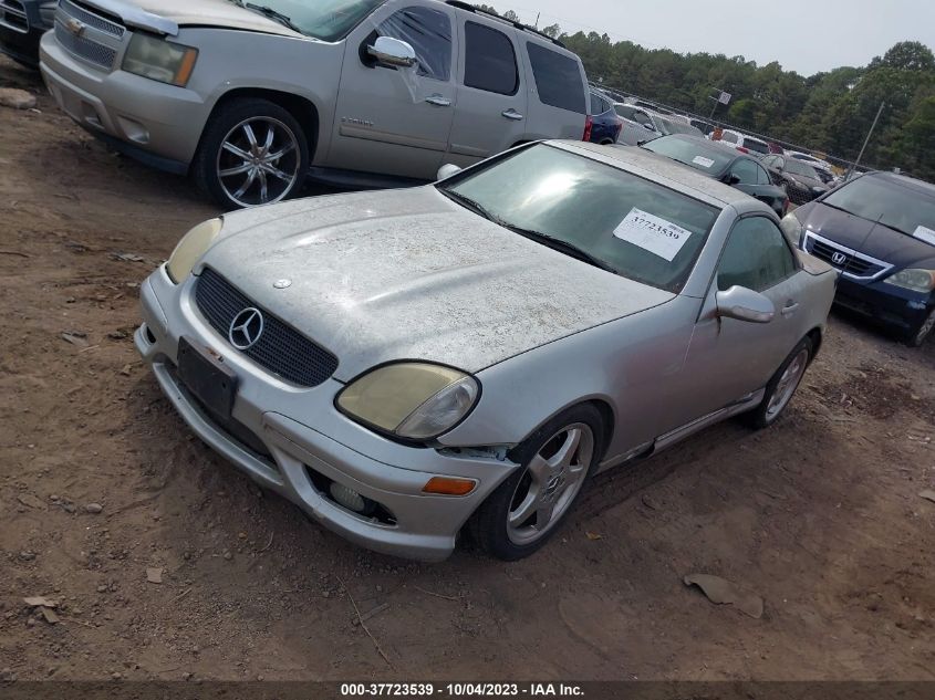 WDBKK49FX3F279832 2003 Mercedes-Benz Slk-Class 2.3L