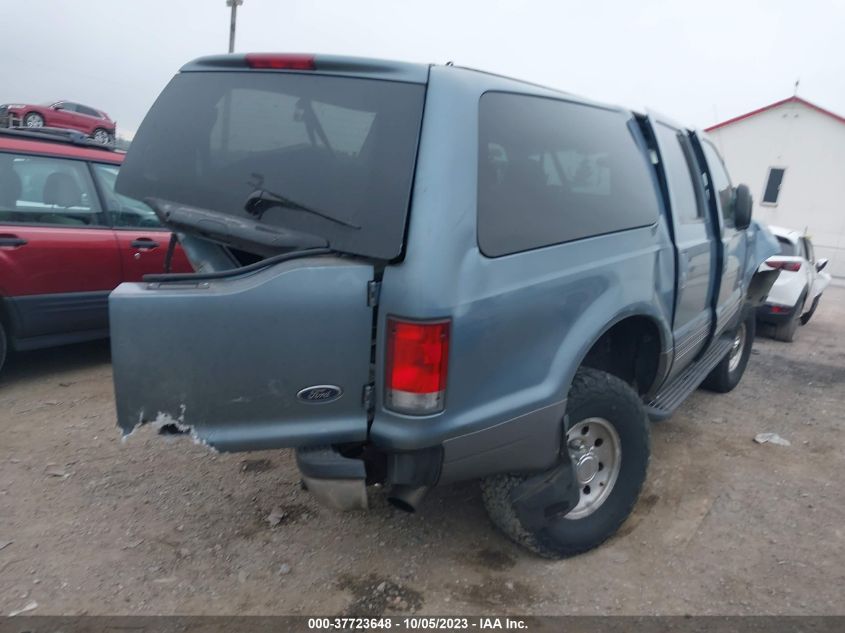 1FMSU41F91EB23478 2001 Ford Excursion Xlt