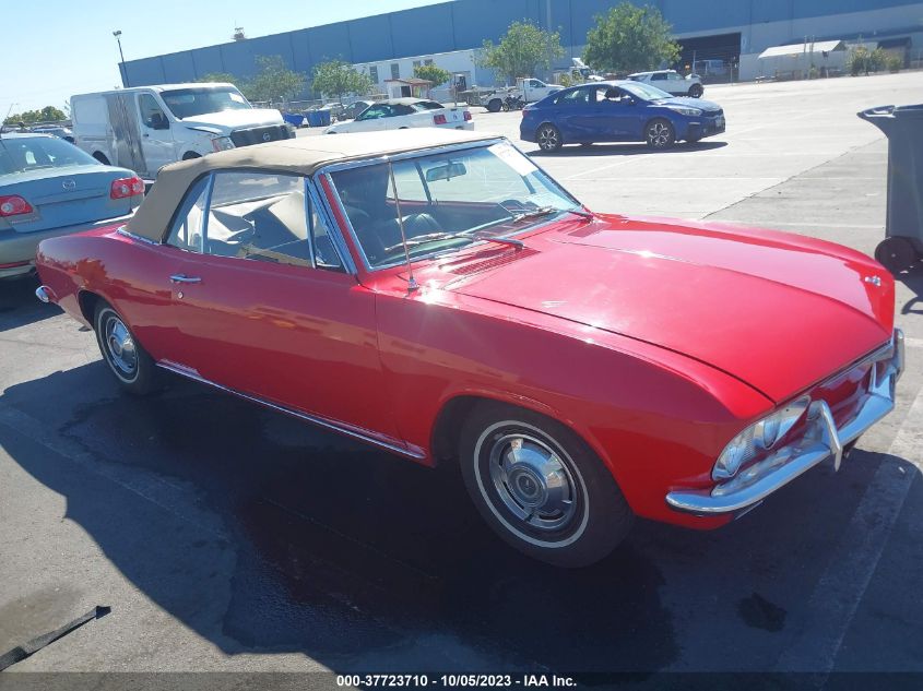 1965 Chevrolet Corvair VIN: 105675W118863 Lot: 37723710