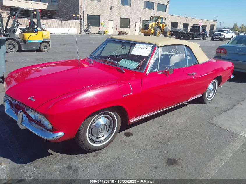 1965 Chevrolet Corvair VIN: 105675W118863 Lot: 37723710