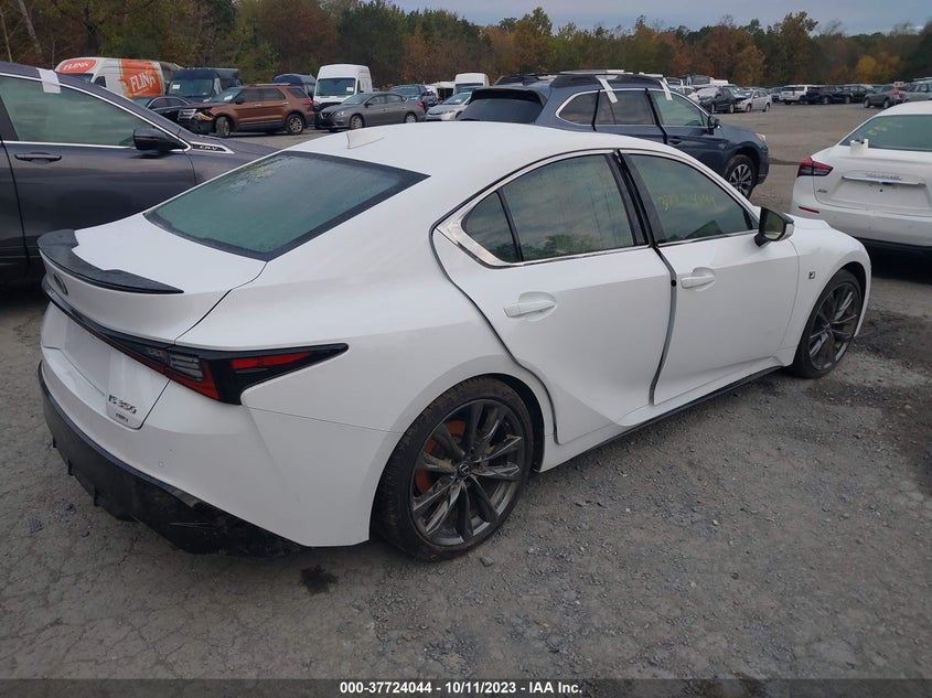 Image 4 of 2023 Lexus IS  salvage vehicle - Lot #37724044 at IAAI