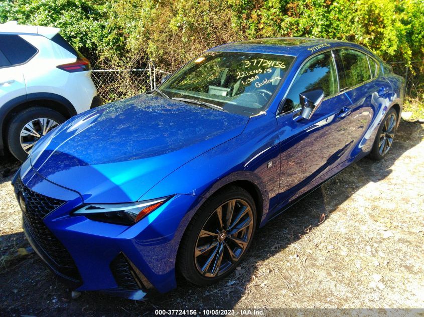 2022 Lexus Is 350 F Sport VIN: JTHGZ1E21N5026457 Lot: 37724156