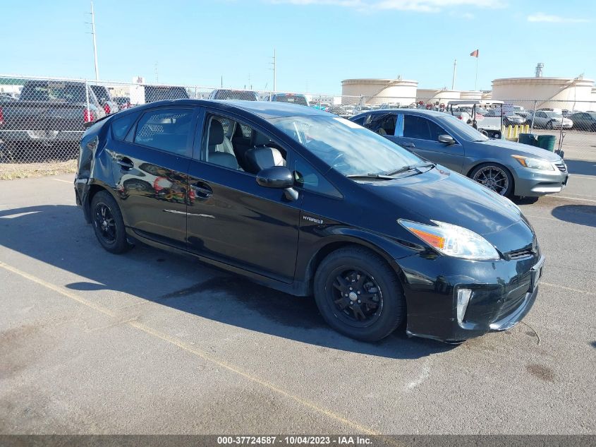 JTDKN3DU1E1825975 2014 Toyota Prius Four