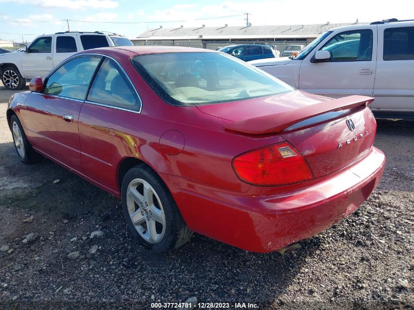 2001 Acura Cl Type S VIN: 19UYA426X1A026126 Lot: 37724781